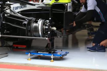 World © Octane Photographic Ltd. Formula 1 – Austrian GP - Pit Lane. Williams Martini Racing FW41. Red Bull Ring, Spielberg, Austria. Thursday 28th June 2018.