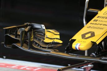 World © Octane Photographic Ltd. Formula 1 – Austrian GP - Pit Lane. Renault Sport F1 Team RS18. Red Bull Ring, Spielberg, Austria. Thursday 28th June 2018.