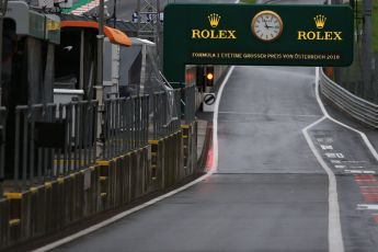 World © Octane Photographic Ltd. Formula 1 – Austrian GP - Pit Lane. Red Bull Ring, Spielberg, Austria. Thursday 28th June 2018.