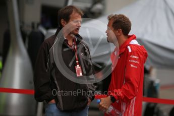 World © Octane Photographic Ltd. Formula 1 – Austrian GP - Pit Lane. Scuderia Ferrari SF71-H – Sebastian Vettel. Red Bull Ring, Spielberg, Austria. Thursday 28th June 2018.