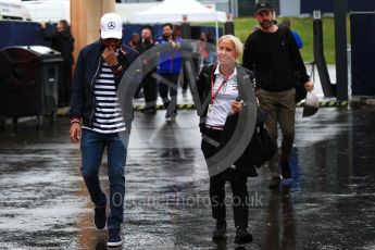 World © Octane Photographic Ltd. Formula 1 – Austrian GP - Paddock. Mercedes AMG Petronas Motorsport AMG F1 W09 EQ Power+ - Lewis Hamilton. Red Bull Ring, Spielberg, Austria. Thursday 28th June 2018.