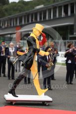 World © Octane Photographic Ltd. Formula 1 – Belgian GP - Grid. Johnnie Walker. Spa-Francorchamps, Belgium. Sunday 26th August 2018.