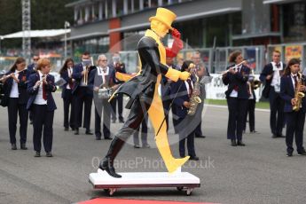 World © Octane Photographic Ltd. Formula 1 – Belgian GP - Grid. Johnnie Walker. Spa-Francorchamps, Belgium. Sunday 26th August 2018.