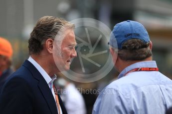 World © Octane Photographic Ltd. Formula 1 - Belgian GP - Grid. Chase Carey - Chief Executive Officer of the Formula One Group. Spa-Francorchamps, Belgium. Sunday 26th August 2018.