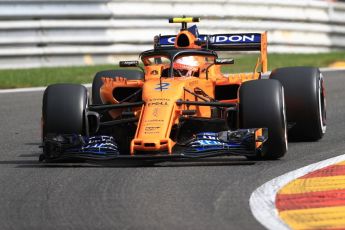 World © Octane Photographic Ltd. Formula 1 – Belgian GP - Practice 1. McLaren MCL33 – Stoffel Vandoorne. Spa-Francorchamps, Belgium. Friday 24th August 2018.
