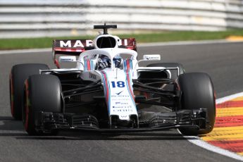 World © Octane Photographic Ltd. Formula 1 – Belgian GP - Practice 1. Williams Martini Racing FW41 – Lance Stroll. Spa-Francorchamps, Belgium. Friday 24th August 2018.