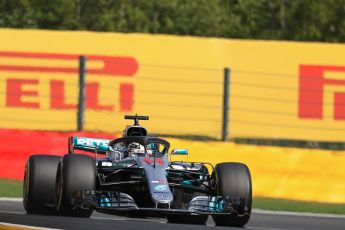 World © Octane Photographic Ltd. Formula 1 – Belgian GP - Practice 1. Mercedes AMG Petronas Motorsport AMG F1 W09 EQ Power+ - Lewis Hamilton. Spa-Francorchamps, Belgium. Friday 24th August 2018.