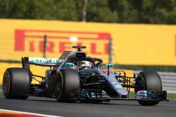World © Octane Photographic Ltd. Formula 1 – Belgian GP - Practice 1. Mercedes AMG Petronas Motorsport AMG F1 W09 EQ Power+ - Lewis Hamilton. Spa-Francorchamps, Belgium. Friday 24th August 2018.