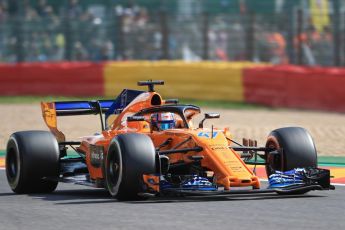 World © Octane Photographic Ltd. Formula 1 – Belgian GP - Practice 1. McLaren MCL33 Reserve Driver – Lando Norris. Spa-Francorchamps, Belgium. Friday 24th August 2018.