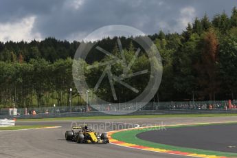 World © Octane Photographic Ltd. Formula 1 – Belgian GP - Practice 1. Renault Sport F1 Team RS18 – Carlos Sainz. Spa-Francorchamps, Belgium. Friday 24th August 2018.