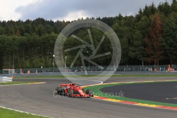 World © Octane Photographic Ltd. Formula 1 – Belgian GP - Practice 1. Scuderia Ferrari SF71-H – Kimi Raikkonen. Spa-Francorchamps, Belgium. Friday 24th August 2018.