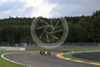 World © Octane Photographic Ltd. Formula 1 – Belgian GP - Practice 1. Renault Sport F1 Team RS18 – Carlos Sainz. Spa-Francorchamps, Belgium. Friday 24th August 2018.