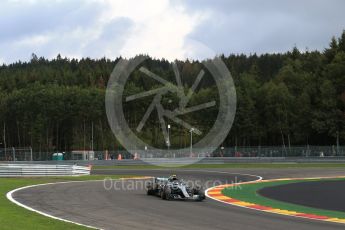 World © Octane Photographic Ltd. Formula 1 – Belgian GP - Practice 1. Mercedes AMG Petronas Motorsport AMG F1 W09 EQ Power+ - Valtteri Bottas. Spa-Francorchamps, Belgium. Friday 24th August 2018.
