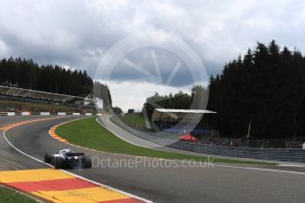 World © Octane Photographic Ltd. Formula 1 – Belgian GP - Practice 2. Williams Martini Racing FW41 – Lance Stroll. Spa-Francorchamps, Belgium. Friday 24th August 2018.