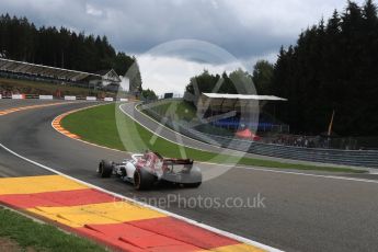 World © Octane Photographic Ltd. Formula 1 – Belgian GP - Practice 2. Alfa Romeo Sauber F1 Team C37 – Marcus Ericsson. Spa-Francorchamps, Belgium. Friday 24th August 2018.
