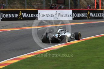 World © Octane Photographic Ltd. Formula 1 – Belgian GP - Practice 2. Mercedes AMG Petronas Motorsport AMG F1 W09 EQ Power+ - Valtteri Bottas. Spa-Francorchamps, Belgium. Friday 24th August 2018.