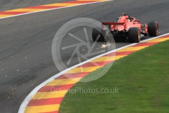 World © Octane Photographic Ltd. Formula 1 – Belgian GP - Practice 2. Scuderia Ferrari SF71-H – Sebastian Vettel. Spa-Francorchamps, Belgium. Friday 24th August 2018.