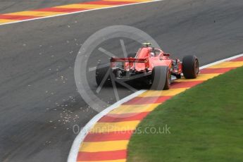World © Octane Photographic Ltd. Formula 1 – Belgian GP - Practice 2. Scuderia Ferrari SF71-H – Kimi Raikkonen. Spa-Francorchamps, Belgium. Friday 24th August 2018.