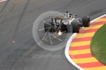World © Octane Photographic Ltd. Formula 1 – Belgian GP - Practice 2. Renault Sport F1 Team RS18 – Nico Hulkenberg. Spa-Francorchamps, Belgium. Friday 24th August 2018.