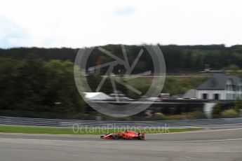 World © Octane Photographic Ltd. Formula 1 – Belgian GP - Practice 2. Scuderia Ferrari SF71-H – Sebastian Vettel. Spa-Francorchamps, Belgium. Friday 24th August 2018.