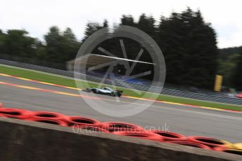 World © Octane Photographic Ltd. Formula 1 – Belgian GP - Practice 2. Mercedes AMG Petronas Motorsport AMG F1 W09 EQ Power+ - Valtteri Bottas. Spa-Francorchamps, Belgium. Friday 24th August 2018.