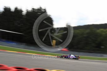 World © Octane Photographic Ltd. Formula 1 – Belgian GP - Practice 2. Scuderia Toro Rosso STR13 – Pierre Gasly. Spa-Francorchamps, Belgium. Friday 24th August 2018.