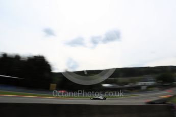 World © Octane Photographic Ltd. Formula 1 – Belgian GP - Practice 2. Williams Martini Racing FW41 – Sergey Sirotkin. Spa-Francorchamps, Belgium. Friday 24th August 2018.