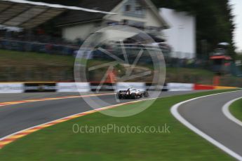 World © Octane Photographic Ltd. Formula 1 – Belgian GP - Practice 2. Haas F1 Team VF-18 – Kevin Magnussen. Spa-Francorchamps, Belgium. Friday 24th August 2018.