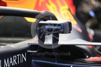 World © Octane Photographic Ltd. Formula 1 – Belgian GP - Practice 3. Aston Martin Red Bull Racing TAG Heuer RB14 new wing mirrors. Spa-Francorchamps, Belgium. Saturday 25th August 2018.