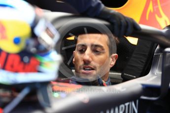 World © Octane Photographic Ltd. Formula 1 – Belgian GP - Practice 3. Aston Martin Red Bull Racing TAG Heuer RB14 – Daniel Ricciardo. Spa-Francorchamps, Belgium. Saturday 25th August 2018.