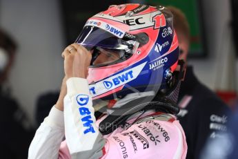 World © Octane Photographic Ltd. Formula 1 – Belgian GP - Practice 3. Racing Point Force India VJM11 - Sergio Perez. Spa-Francorchamps, Belgium. Saturday 25th August 2018.