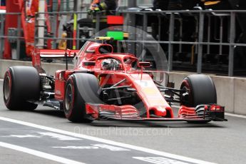 World © Octane Photographic Ltd. Formula 1 – Belgian GP - Practice 3. Scuderia Ferrari SF71-H – Kimi Raikkonen. Spa-Francorchamps, Belgium. Saturday 25th August 2018.