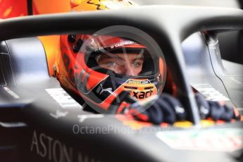 World © Octane Photographic Ltd. Formula 1 – Belgian GP - Practice 3. Aston Martin Red Bull Racing TAG Heuer RB14 – Max Verstappen. Spa-Francorchamps, Belgium. Saturday 25th August 2018.