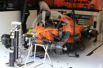 World © Octane Photographic Ltd. Formula 1 – Belgian GP - Practice 3. McLaren MCL33 – Fernando Alonso. Spa-Francorchamps, Belgium. Saturday 25th August 2018.