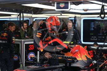 World © Octane Photographic Ltd. Formula 1 – Belgian GP - Practice 3. Aston Martin Red Bull Racing TAG Heuer RB14 – Max Verstappen. Spa-Francorchamps, Belgium. Saturday 25th August 2018.