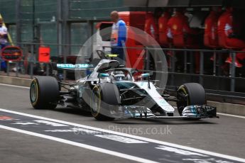 World © Octane Photographic Ltd. Formula 1 – Belgian GP - Practice 3. Mercedes AMG Petronas Motorsport AMG F1 W09 EQ Power+ - Valtteri Bottas. Spa-Francorchamps, Belgium. Saturday 25th August 2018.