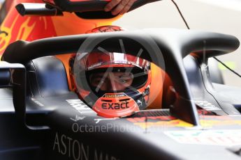 World © Octane Photographic Ltd. Formula 1 – Belgian GP - Practice 3. Aston Martin Red Bull Racing TAG Heuer RB14 – Max Verstappen. Spa-Francorchamps, Belgium. Saturday 25th August 2018.