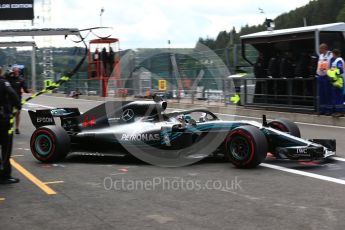 World © Octane Photographic Ltd. Formula 1 – Belgian GP - Practice 3. Mercedes AMG Petronas Motorsport AMG F1 W09 EQ Power+ - Lewis Hamilton. Spa-Francorchamps, Belgium. Saturday 25th August 2018.