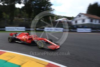 World © Octane Photographic Ltd. Formula 1 – Belgian GP - Qualifying. Scuderia Ferrari SF71-H – Sebastian Vettel. Spa-Francorchamps, Belgium. Saturday 25th August 2018.