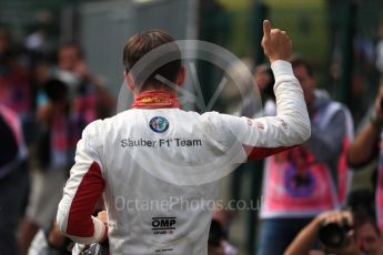 World © Octane Photographic Ltd. Formula 1 – Belgian GP - Race. Alfa Romeo Sauber F1 Team C37 – Charles Leclerc. Spa-Francorchamps, Belgium. Sunday 26th August 2018.
