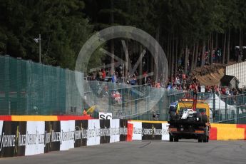 World © Octane Photographic Ltd. Formula 1 – Belgian GP - Race. Alfa Romeo Sauber F1 Team C37 – Charles Leclerc. Spa-Francorchamps, Belgium. Sunday 26th August 2018.