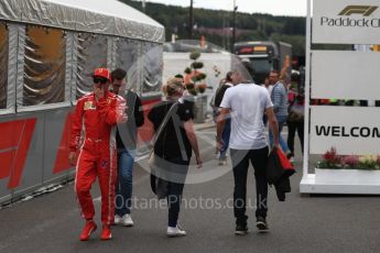 World © Octane Photographic Ltd. Formula 1 – Belgian GP - Race. Scuderia Ferrari SF71-H – Kimi Raikkonen. Spa-Francorchamps, Belgium. Sunday 26th August 2018.