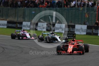 World © Octane Photographic Ltd. Formula 1 – Belgian GP - Race. Scuderia Ferrari SF71-H – Sebastian Vettel. Spa-Francorchamps, Belgium. Sunday 26th August 2018.