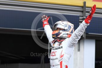 World © Octane Photographic Ltd. FIA Formula 2 (F2) – Belgian GP -  Race 1. Prema Powerteam - Nyck de Vries. Spa-Francorchamps, Belgium. Saturday 25th August 2018.