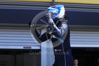 World © Octane Photographic Ltd. FIA Formula 2 (F2) – Belgian GP - Race 2. DAMS - Nicholas Latifi. Spa-Francorchamps, Belgium. Sunday 26th August 2018.