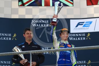 World © Octane Photographic Ltd. FIA Formula 2 (F2) – Belgian GP - Race 2. Carlin - Lando Norris Spa-Francorchamps, Belgium. Sunday 26th August 2018.