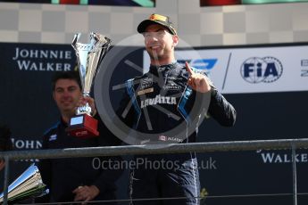 World © Octane Photographic Ltd. FIA Formula 2 (F2) – Belgian GP - Race 2. DAMS - Nicholas Latifi. Spa-Francorchamps, Belgium. Sunday 26th August 2018.