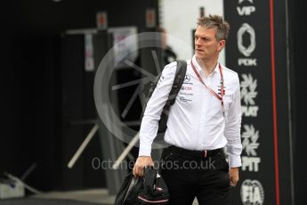 World © Octane Photographic Ltd. Formula 1 - Belgian GP - Paddock. James Allison - Technical Director of Mercedes-AMG Petronas Motorsport. Spa-Francorchamps, Belgium. Friday 24th August 2018.