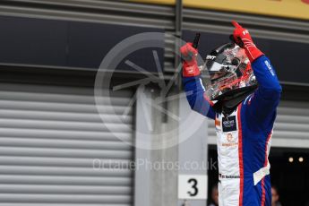 World © Octane Photographic Ltd. GP3 – Belgian GP – Race 1. Trident - David Beckmann. Spa Francorchamps, Belgium. Saturday 25th August 2018.