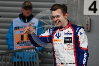 World © Octane Photographic Ltd. GP3 – Belgian GP – Race 1. Trident - David Beckmann. Spa Francorchamps, Belgium. Saturday 25th August 2018.